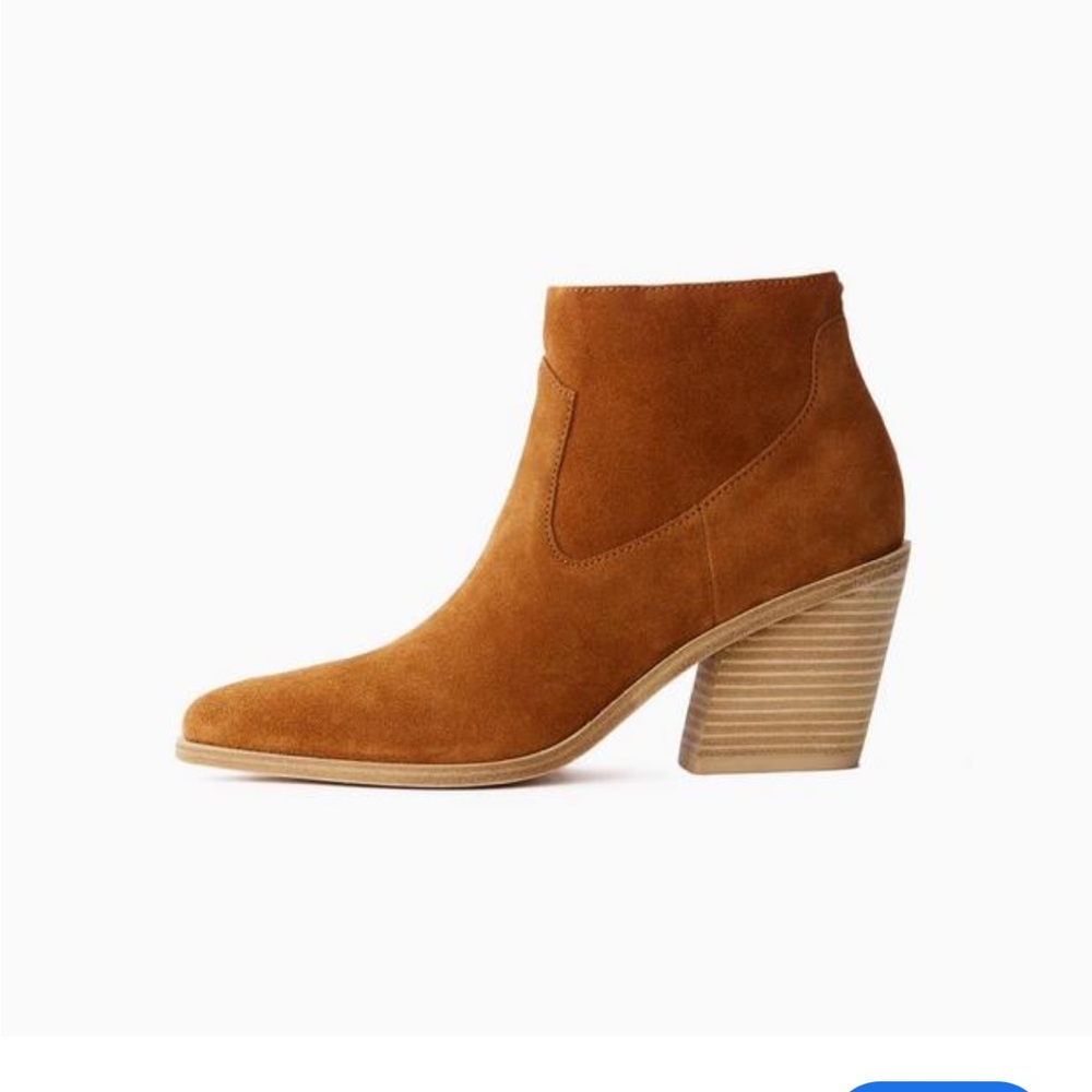 Rag & Bone Suede Ankle Boots - Tan